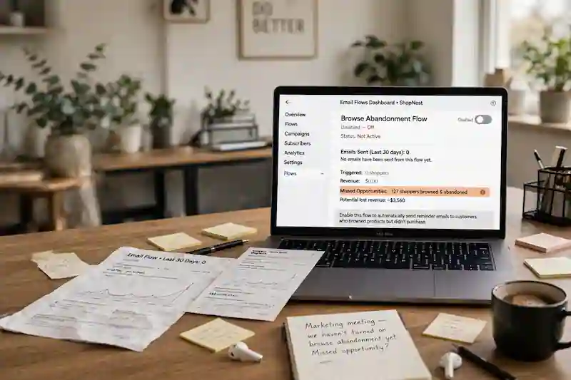 Browse Abandonment Emails: The Flow Most Stores Skip