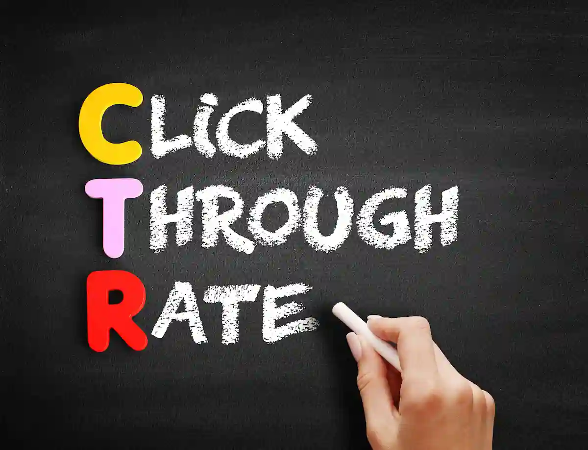 A message saying Click-Through-Rate
